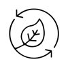 Carbon offsetting icon